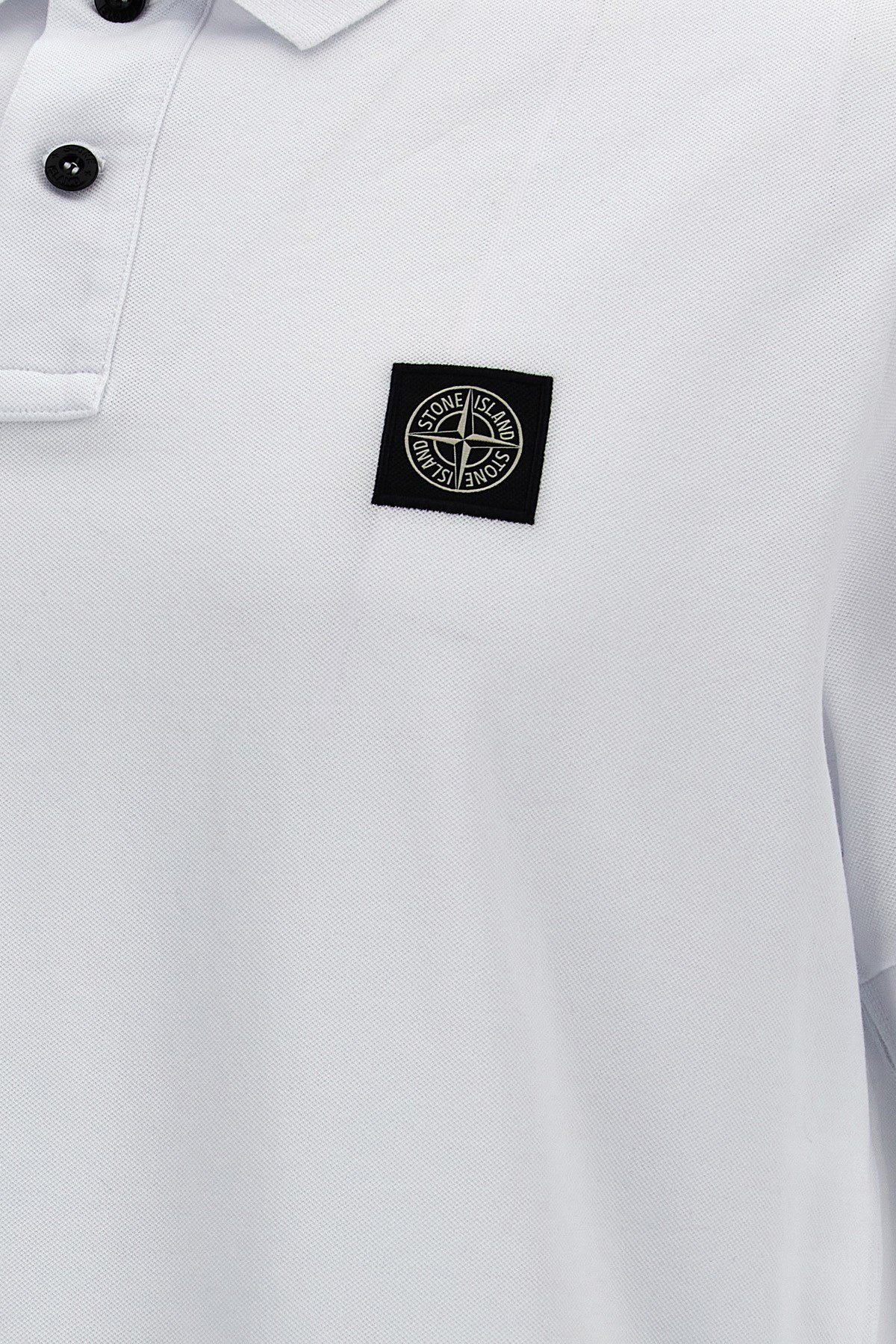 Stone Island Polo Shirt In White