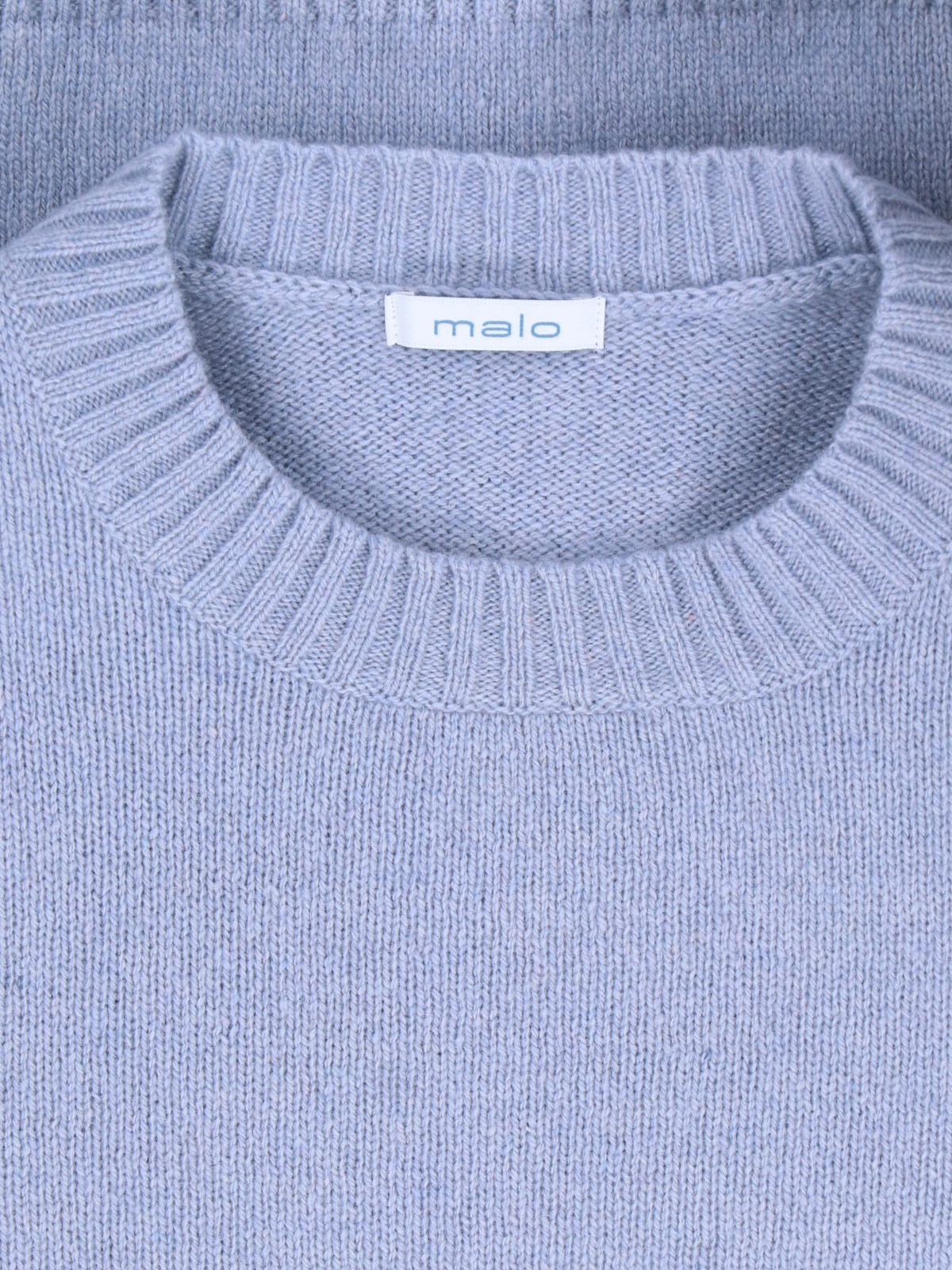 MALO MALO RIBBED KNIT PULLOVER 
