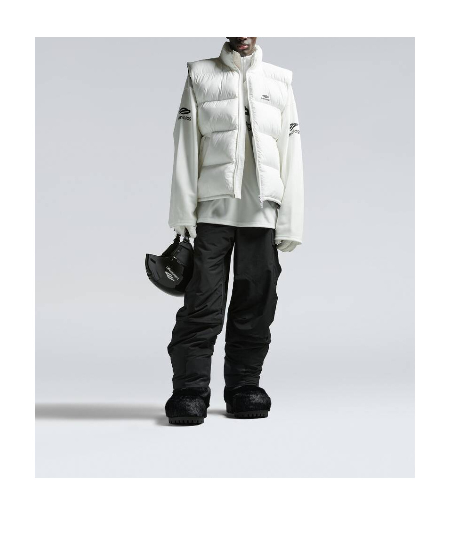 BALENCIAGA MEN'S SKIWEAR - ALASKA LOW BOOT IN BLACK