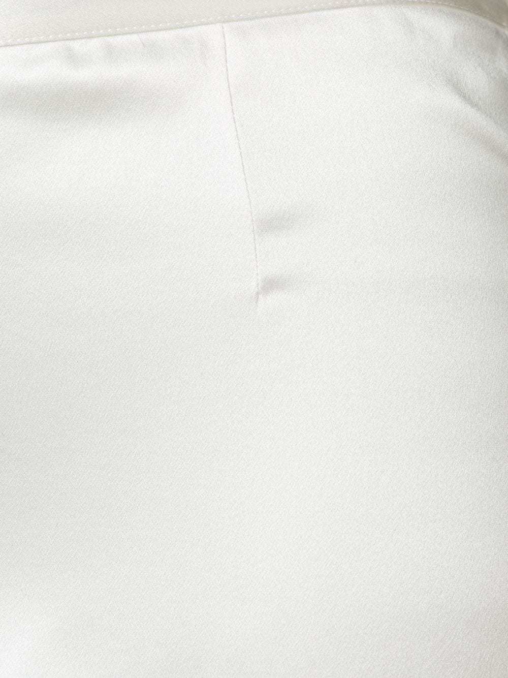 La Perla Silk-satin Night Shorts In White