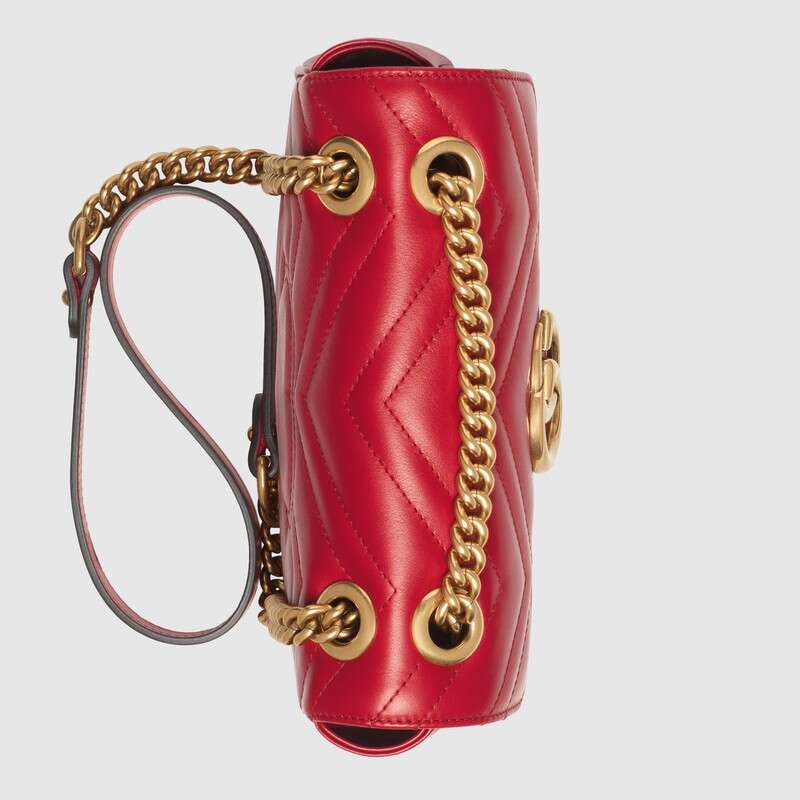 GUCCI GG MARMONT MATELASSÉ MINI BAG
