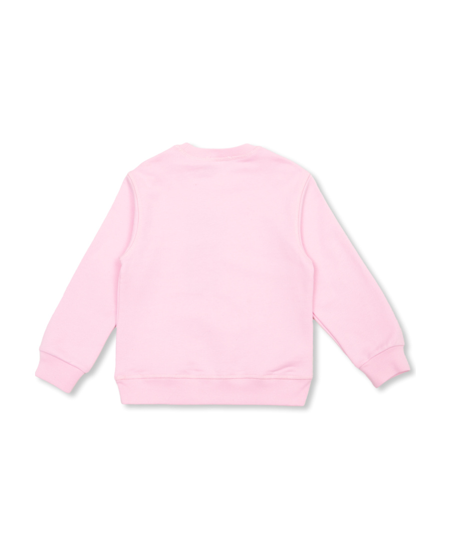 Dsquared2 Logo-print Cotton Sweatshirt In Pink