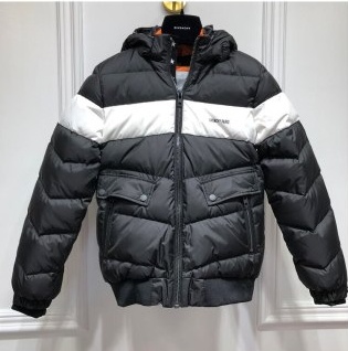Givenchy Logo Down Jacket In Black