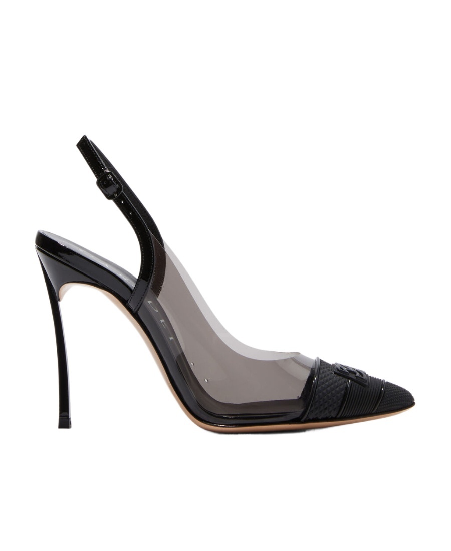 Casadei Blade Fluo Pvc Leather Pumps