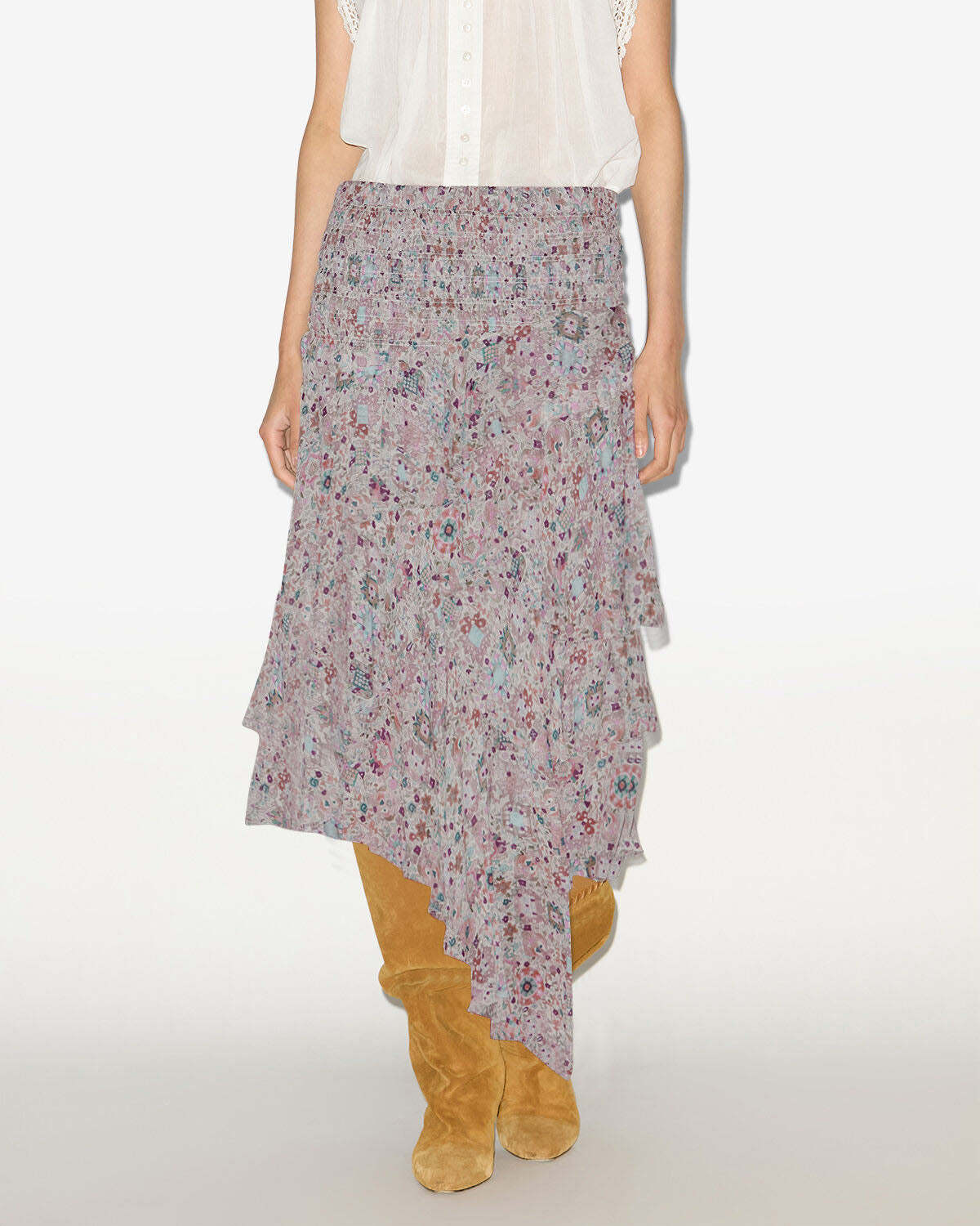 Isabel Marant Étoile Brigitte Skirt In Multi