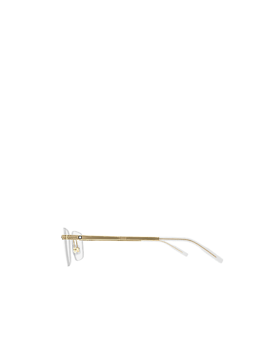 MONTBLANC MONTBLANC EYEWEAR RECTANGULAR FRAME GLASSES