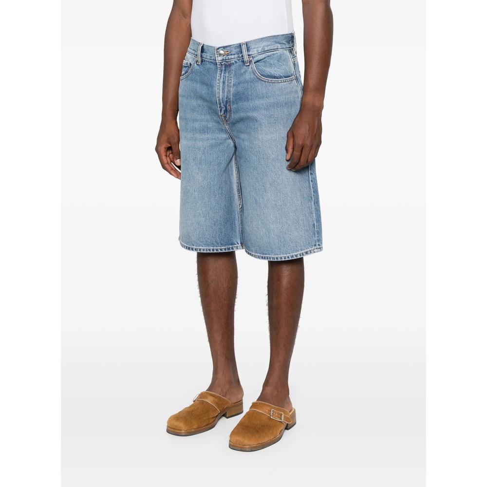 7 For All Mankind Denim Shorts With Belt Loops