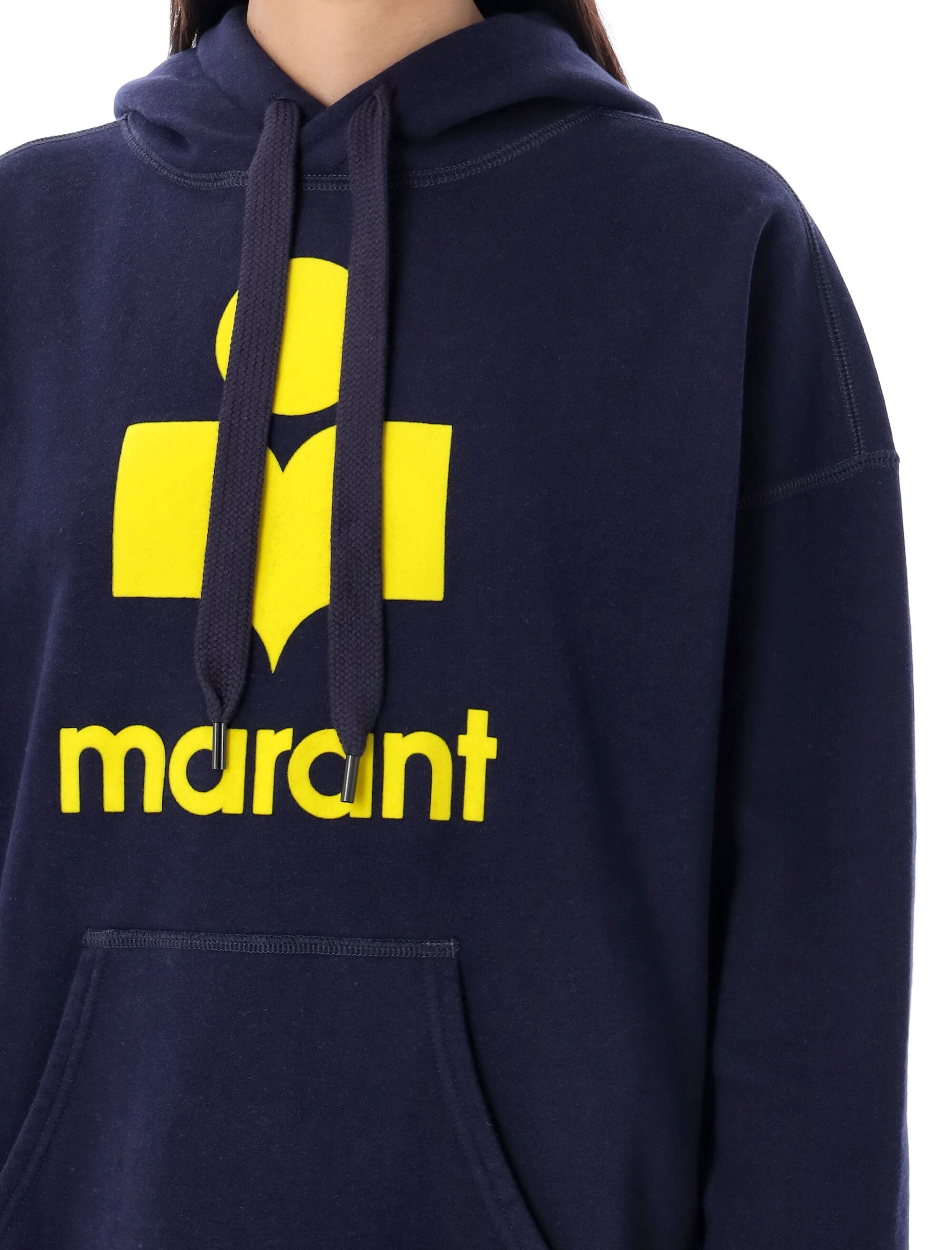 ISABEL MARANT ÉTOILE LONG-SLEEVED HOODED SWEATER