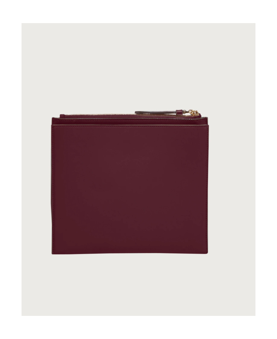 Ferragamo Trifold Cross-body Bag In Red
