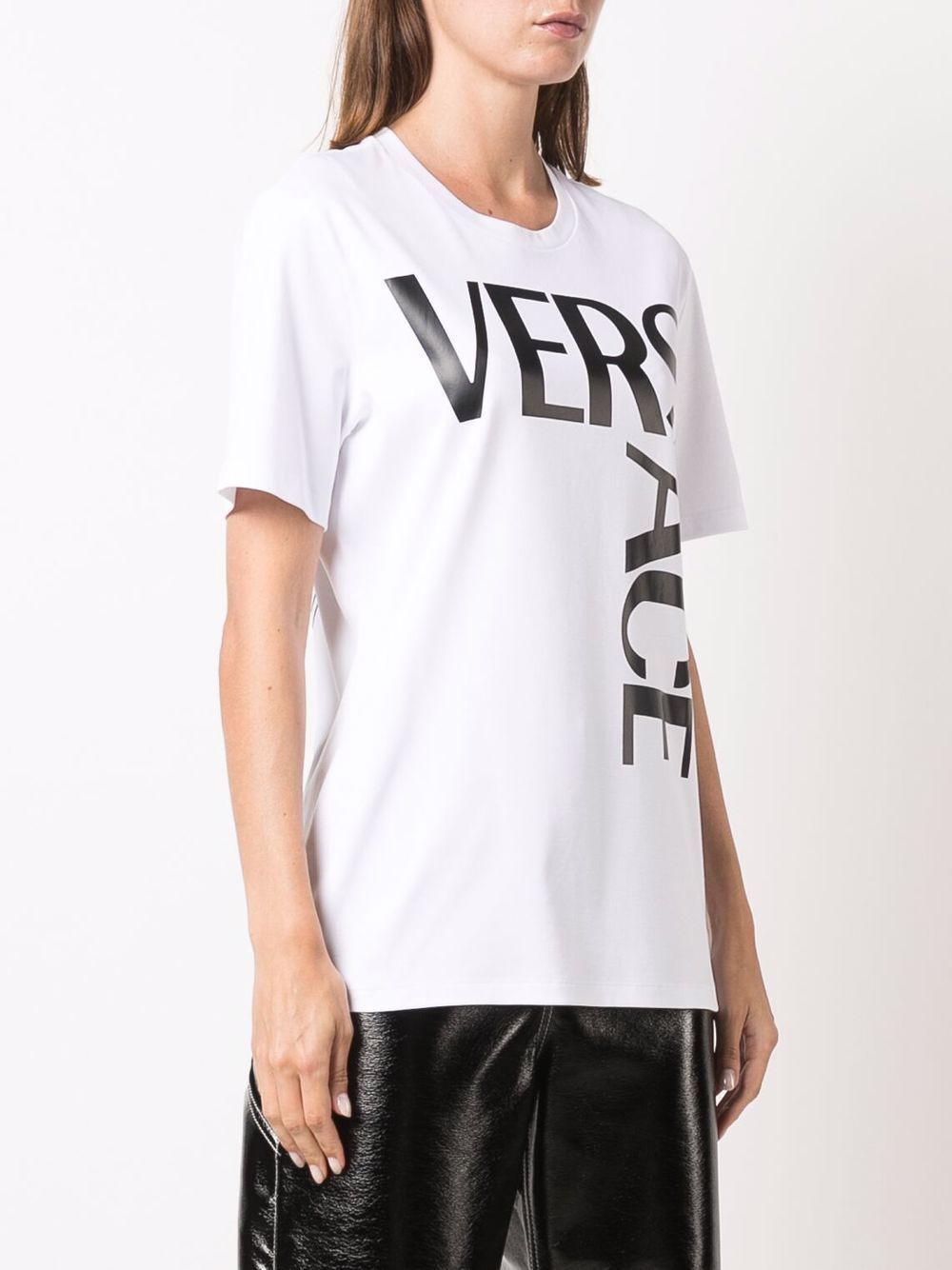 Versace Medusa Head Logo T-shirt In White