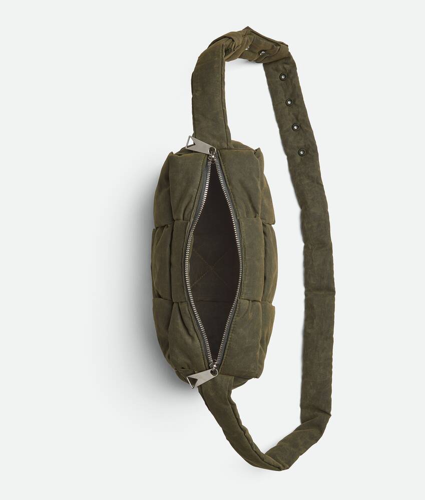Bottega Veneta Medium Arco Padded Camera Bag In Green