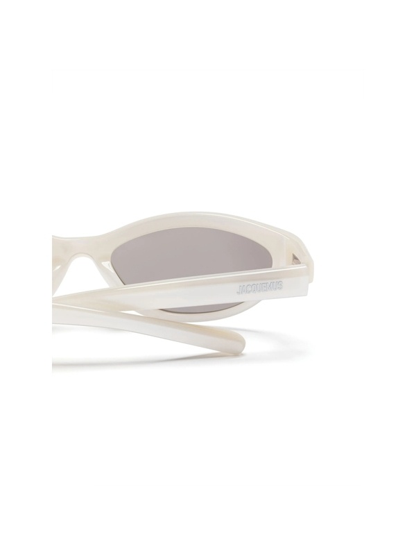 Jacquemus Curvo Cat-eye Sunglasses In Neutral
