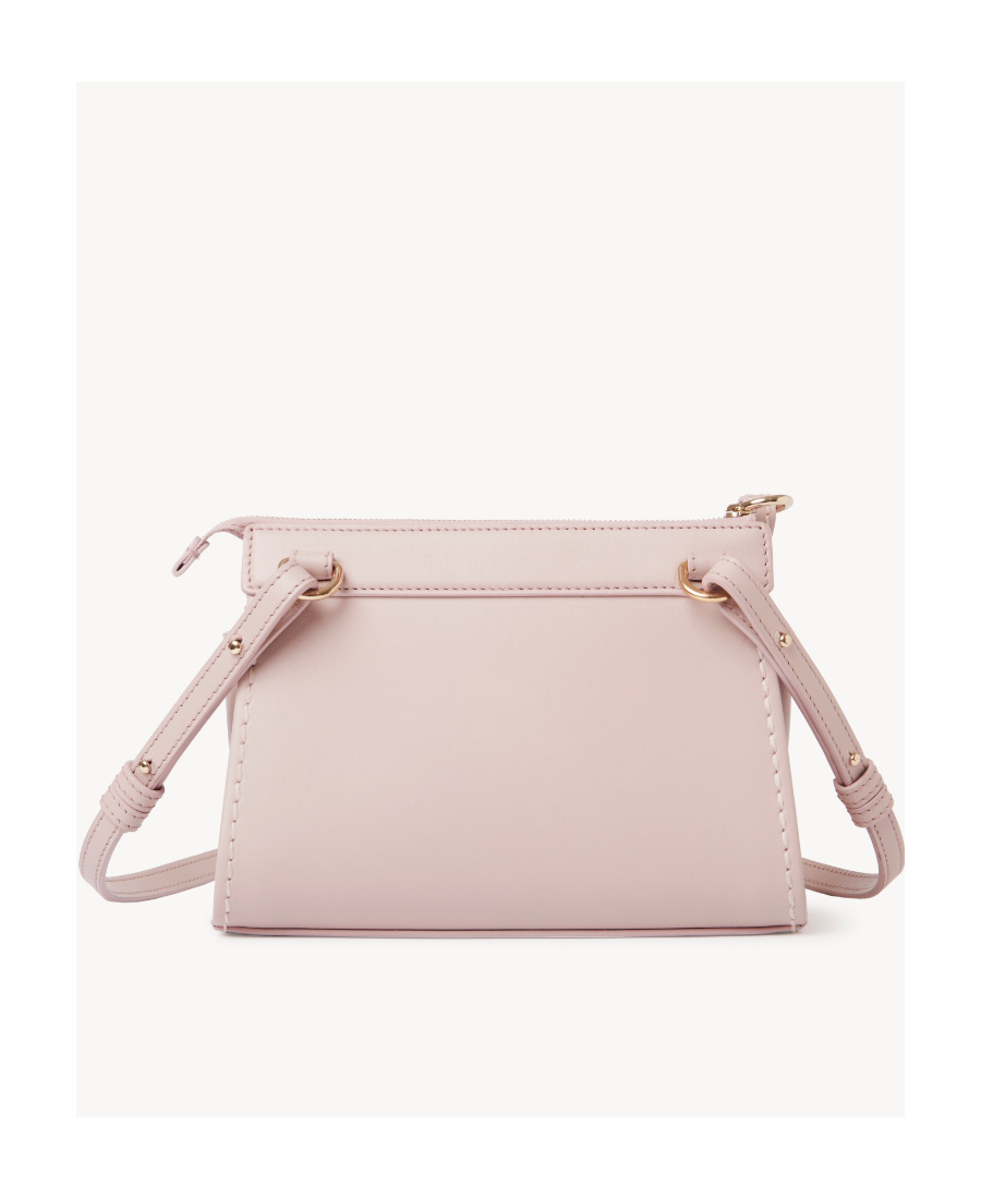Chloé Edith Leather Cross Body Bag In Nude