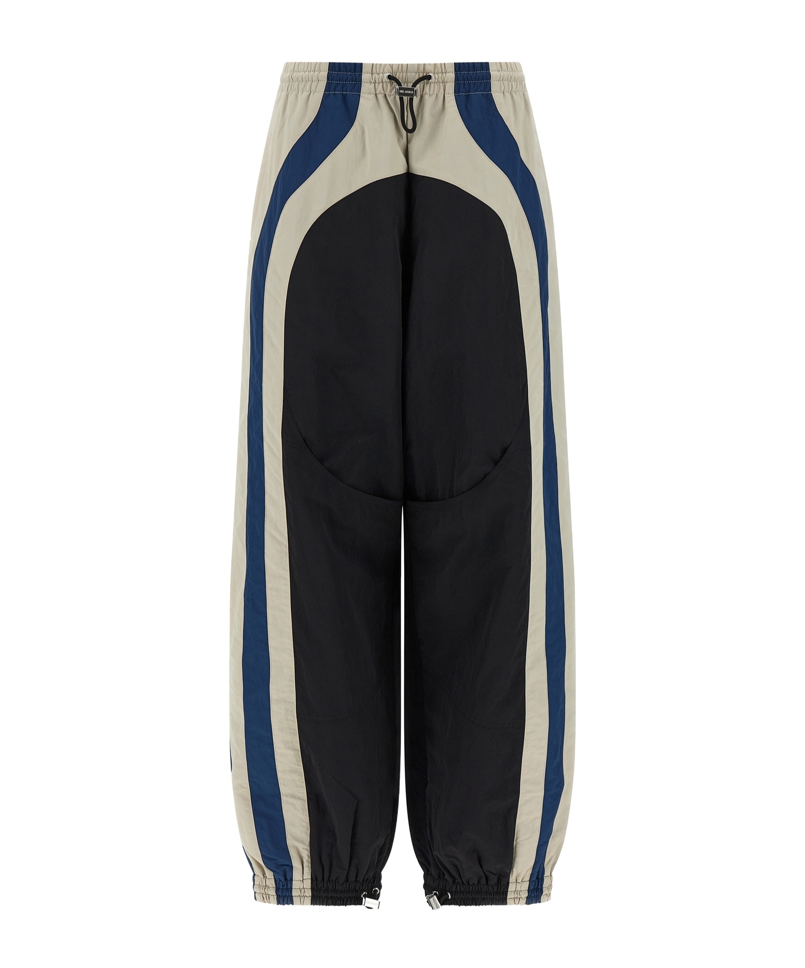 Attico Color Block Panel Joggers With Elastic In Multi