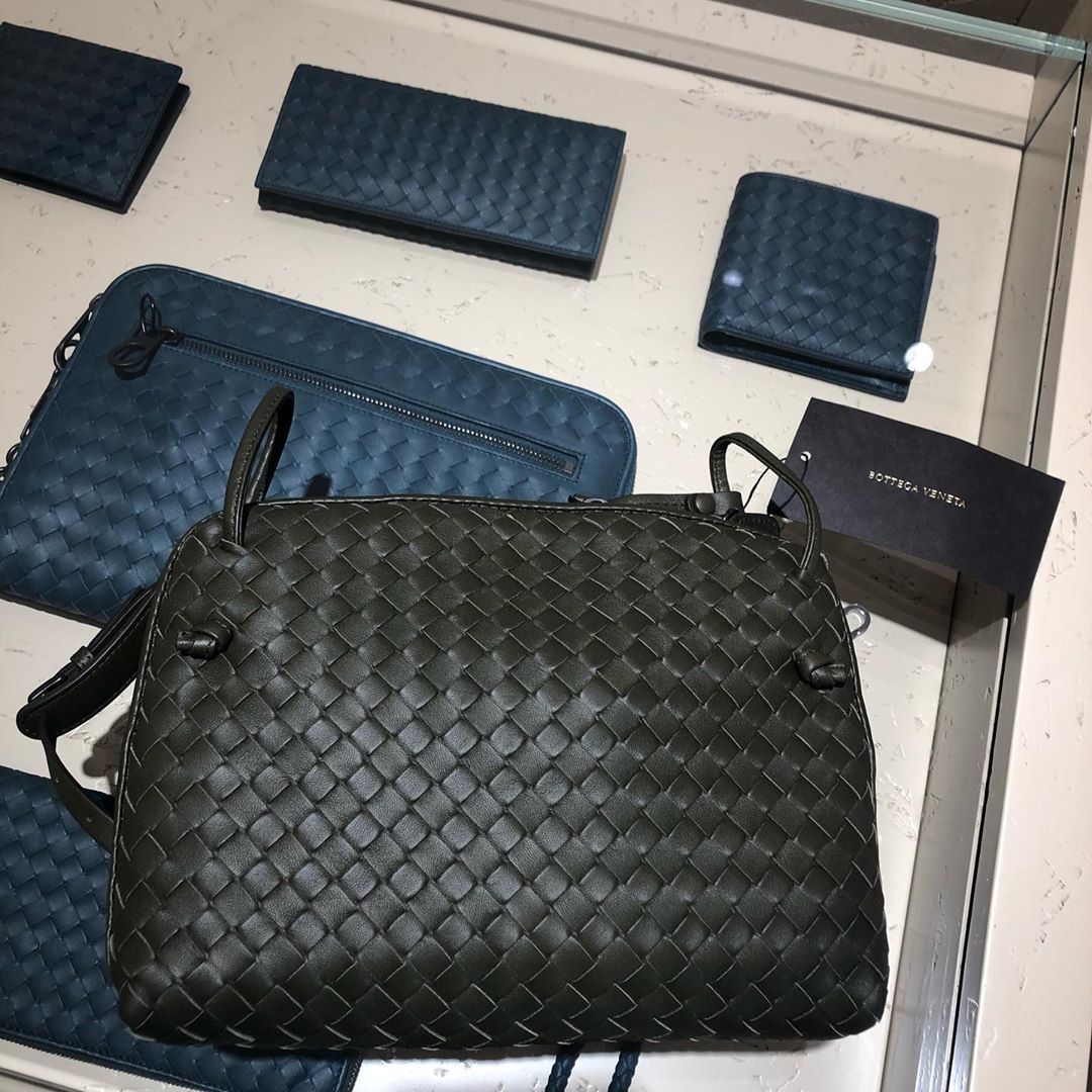 Bottega Veneta Weave A Satchel In Black