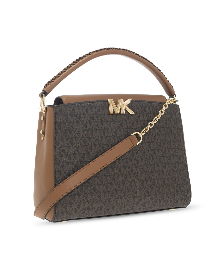 Michael Michael Kors Impressive Crocodile Embossed Cross-body Bag In Black