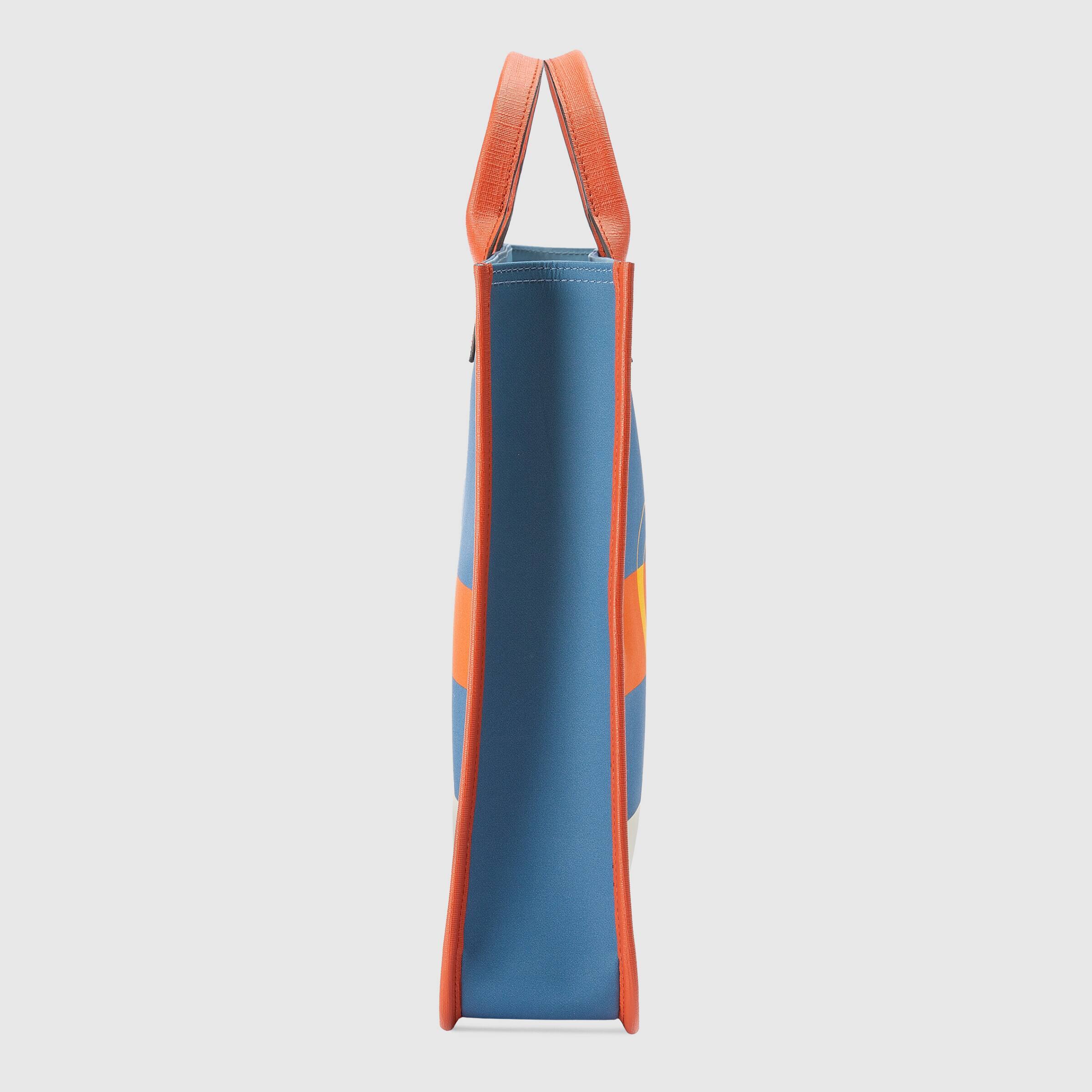 Gucci Interlocking G Canvas Tote Bag
