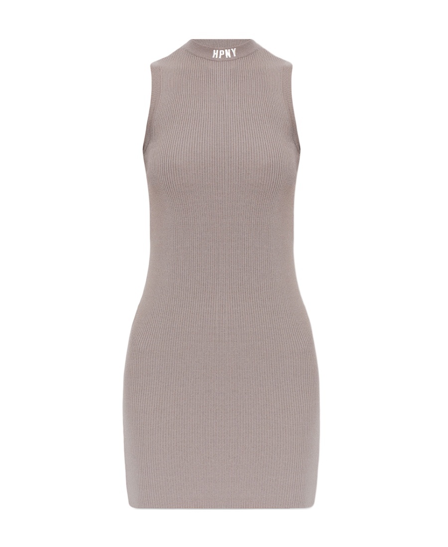 Heron Preston Sleeveless Dress In Gray