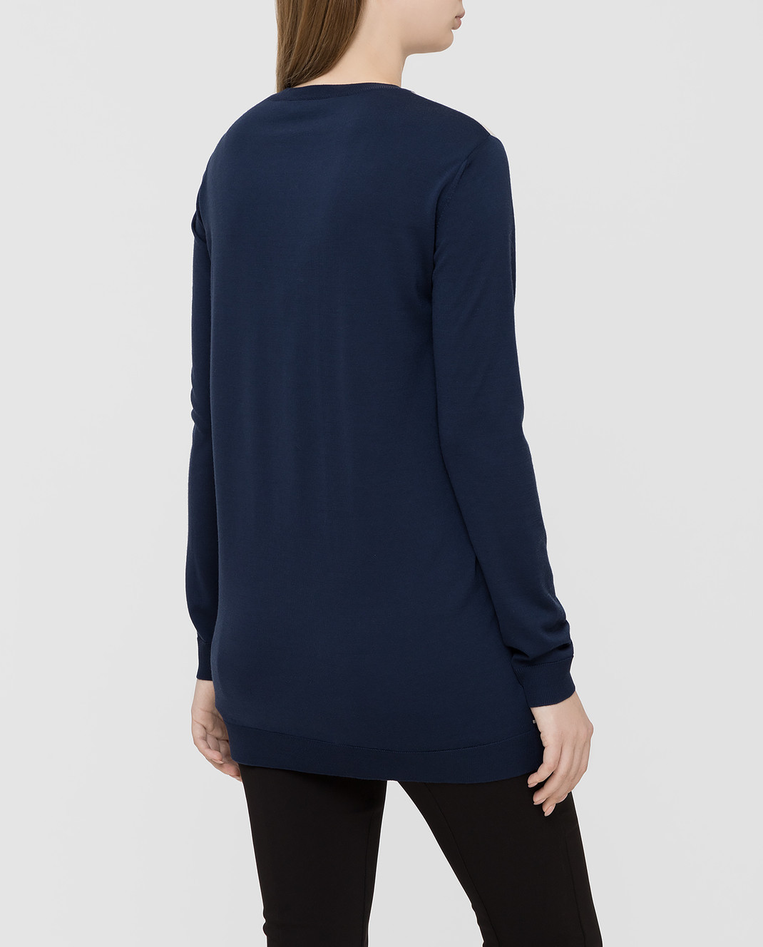 Valentino Print Sweater In Black