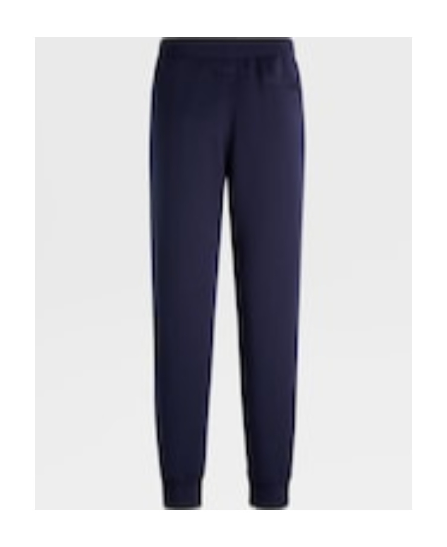 Shop Zegna Tapered Track Pants In Black