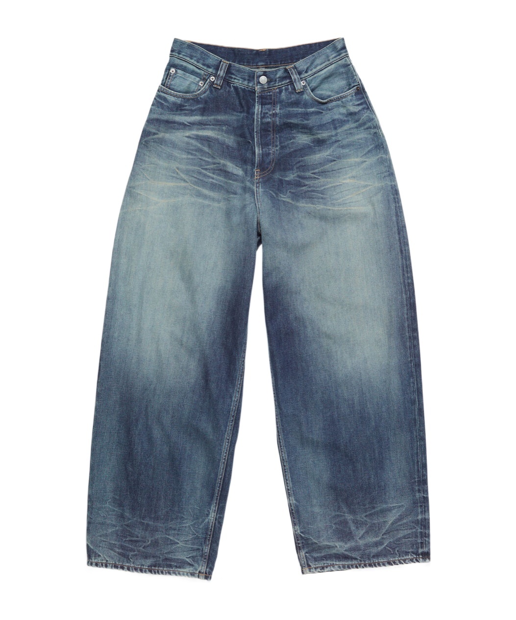 Acne Studios Multi-pocket Jeans In Blue