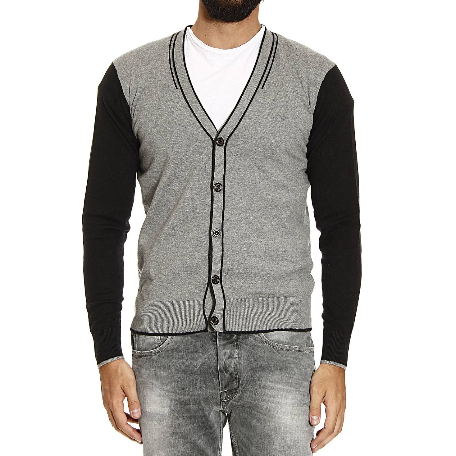 ARMANI JEANS V-NECK CARDIGAN