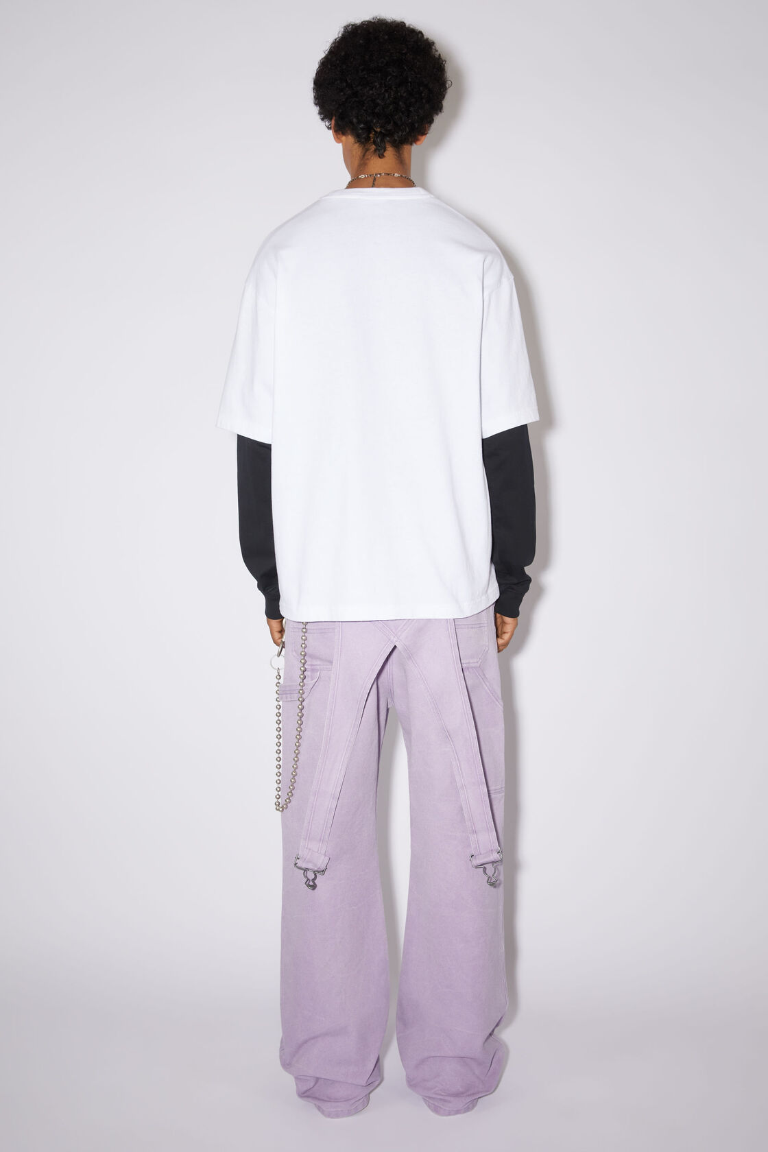 Acne Studios Scribbles Short-sleeve T-shirt In White