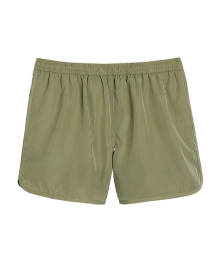 Ami Alexandre Mattiussi Swim Shorts Green For Men In Gray
