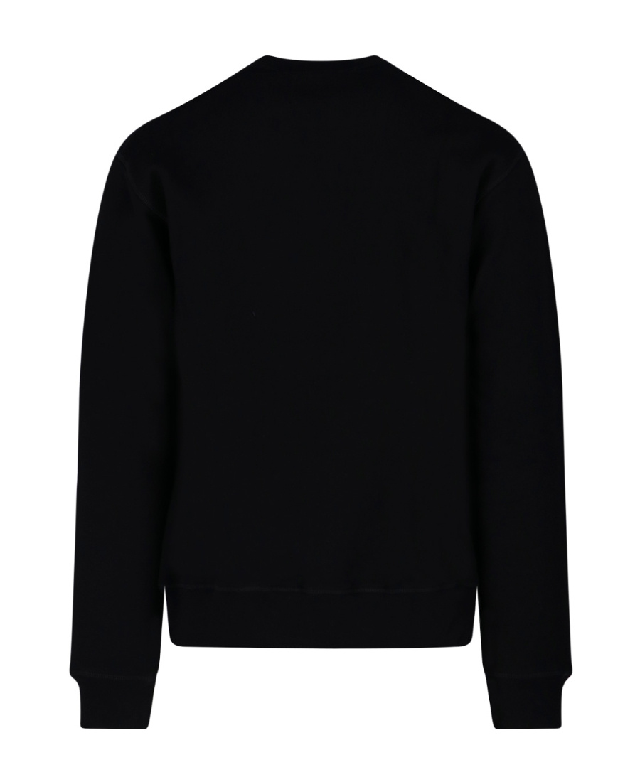 Dsquared2 Logo Printed Crewneck Sweatshirt In Black
