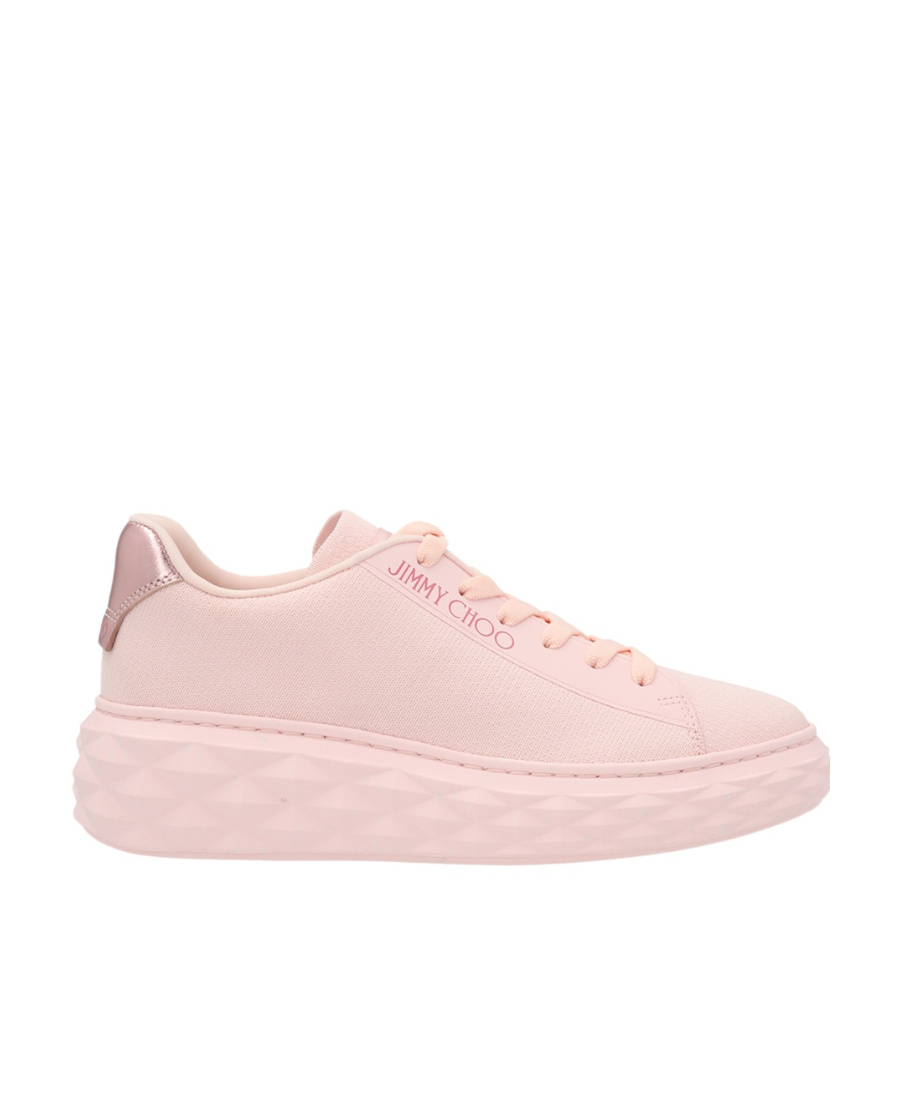 Jimmy Choo Diamond-sole Sneakers In Pink