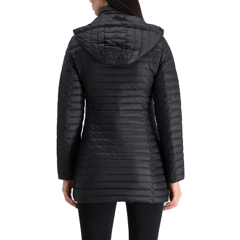 EA7 LOGO QUILTED DOWN JACKET 