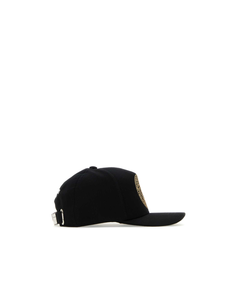Versace Medusa Studded Cap In Black