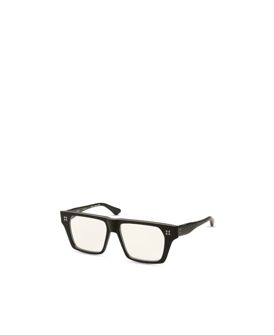 Dita Eyewear Geometric Frame Flat Mirror In White