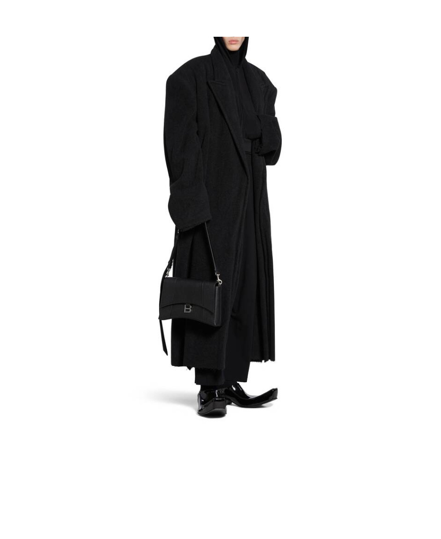 Balenciaga Downtown Crossbody Bag In Black