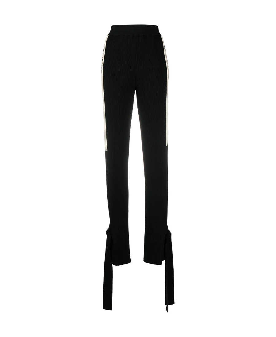 Off-white Side Stripe-detail Track Pants In Black