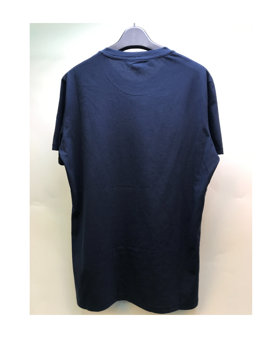 Just Cavalli Printed Round-necked T-shirt In Black