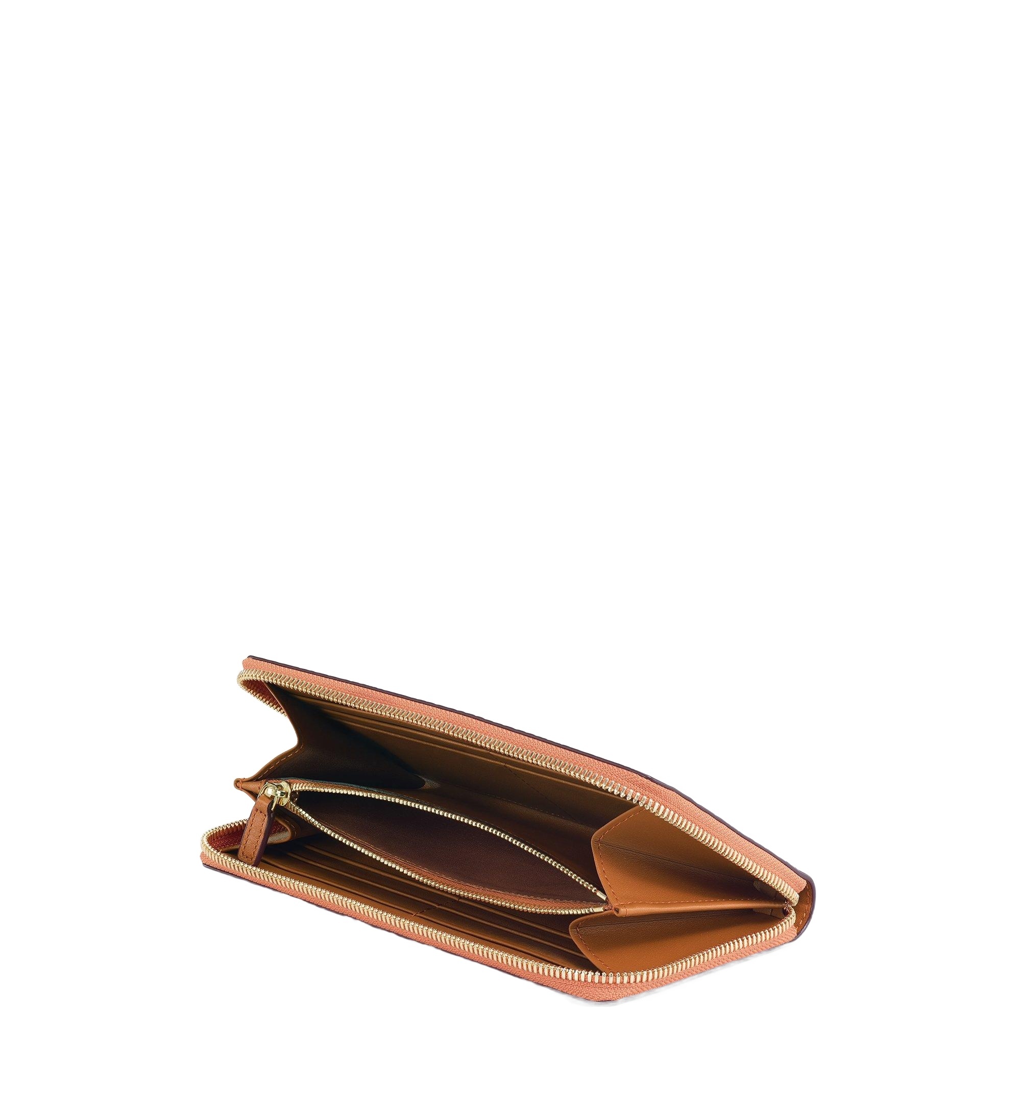 Mcm Printed Canvas Aren Wallet