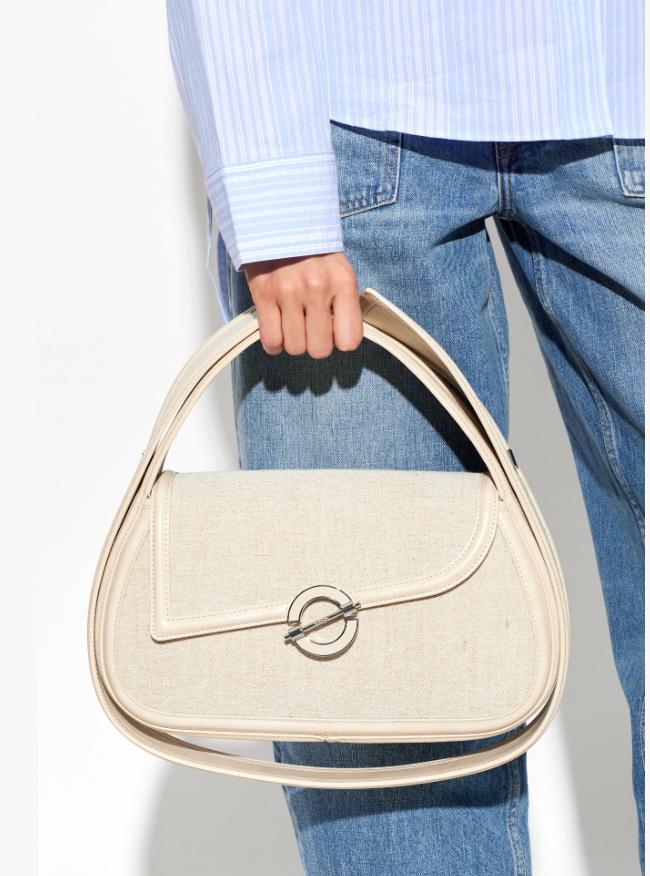 Samsoe & Samsoe Flap Handbag In Red