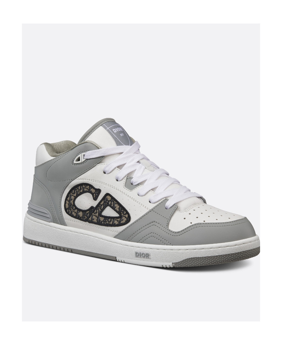 Dior B57 Logo-lacing Casual Sneakers In Gray