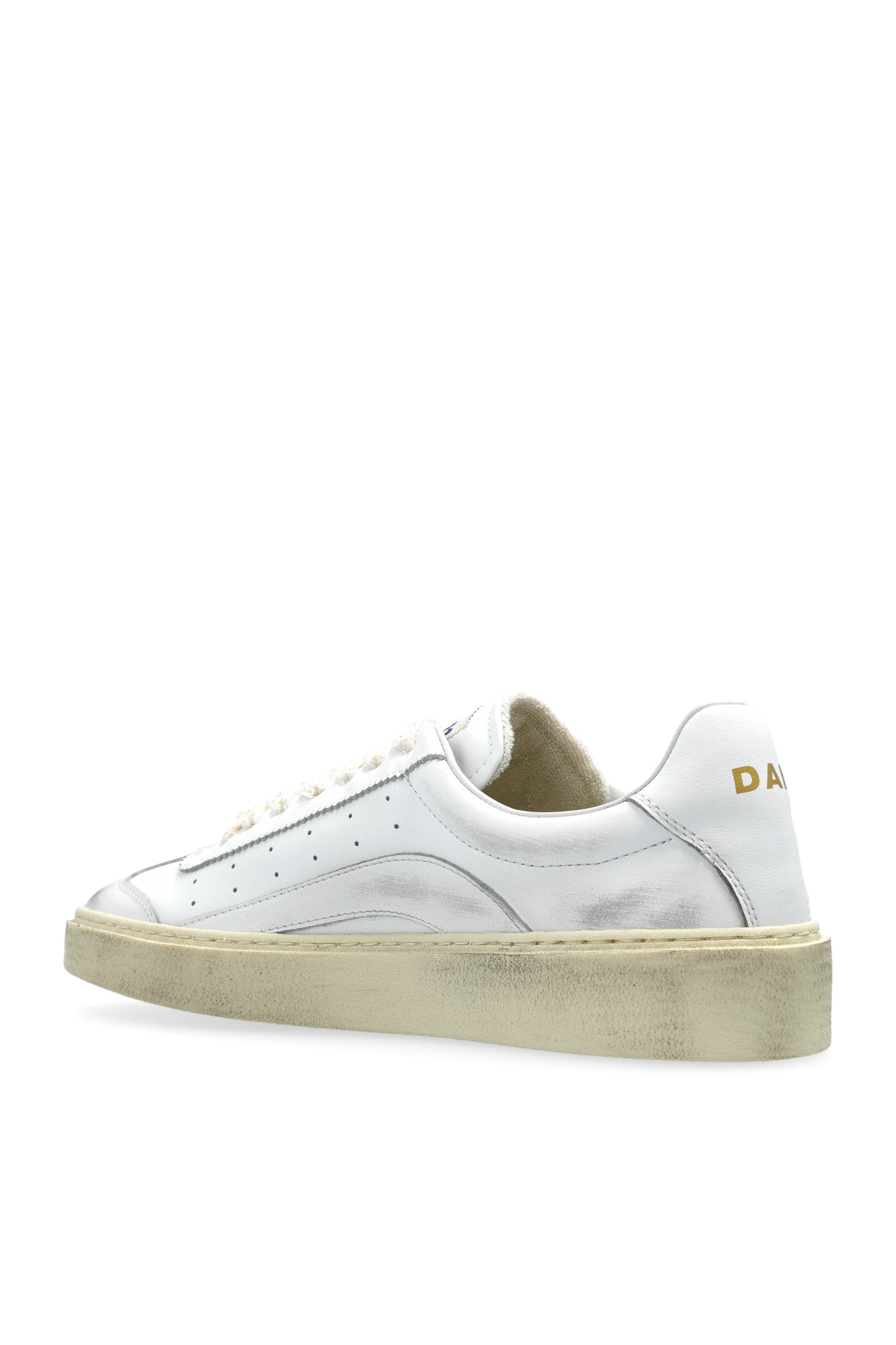 Dsquared2 Dsquared White Leather Rider Sneakers