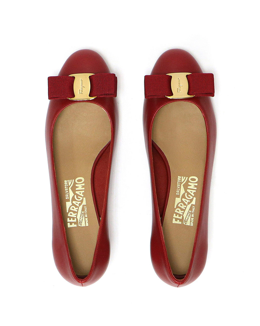 Ferragamo Bow-tie High Heels In Brown