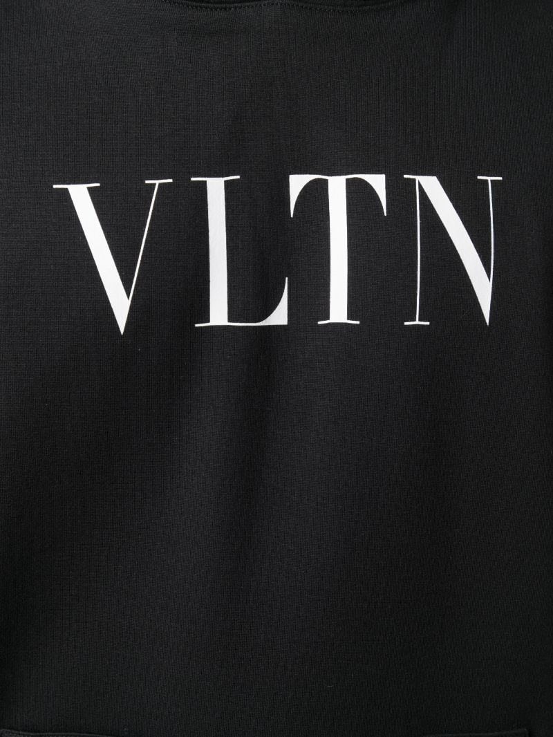 VALENTINO LOGO PRINT HOODIE 