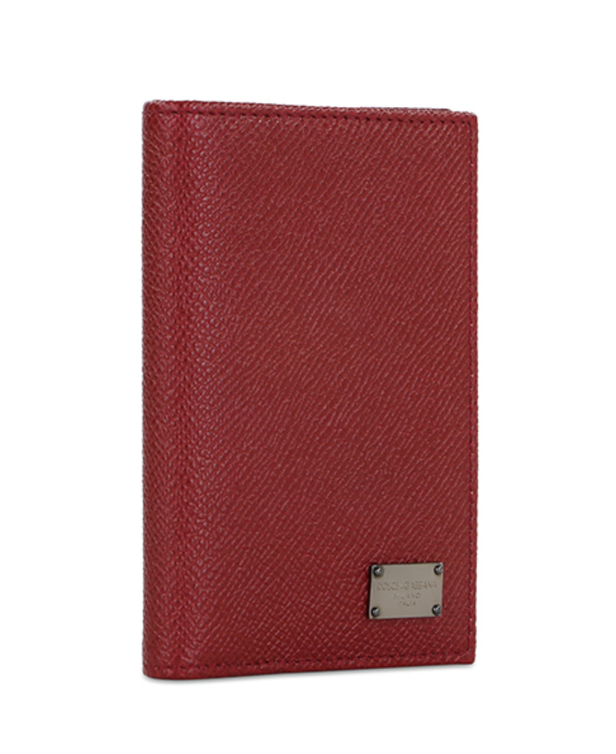 Dolce & Gabbana Logo Details Wallet In Red