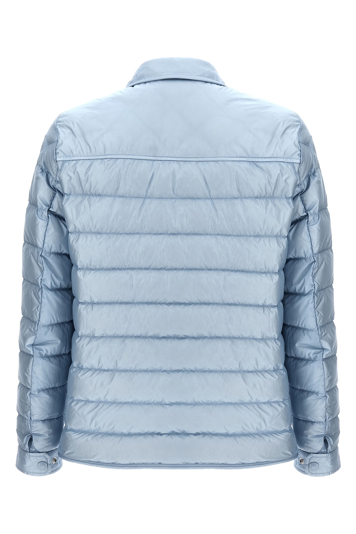 Moncler Tenibres Short Down Jacket In Blue