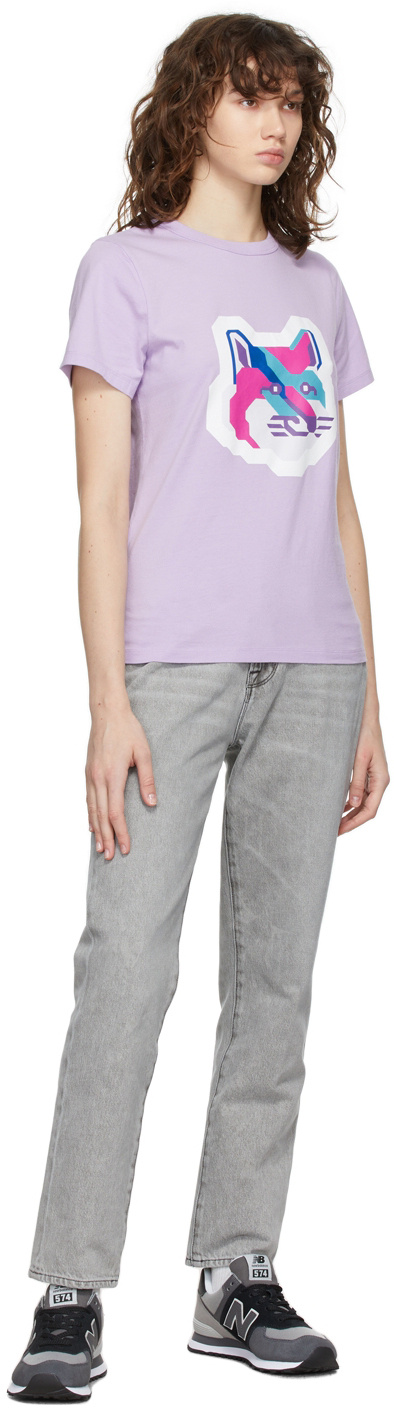 MAISON KITSUNÉ PATTERN PRINTED T-SHIRT 
