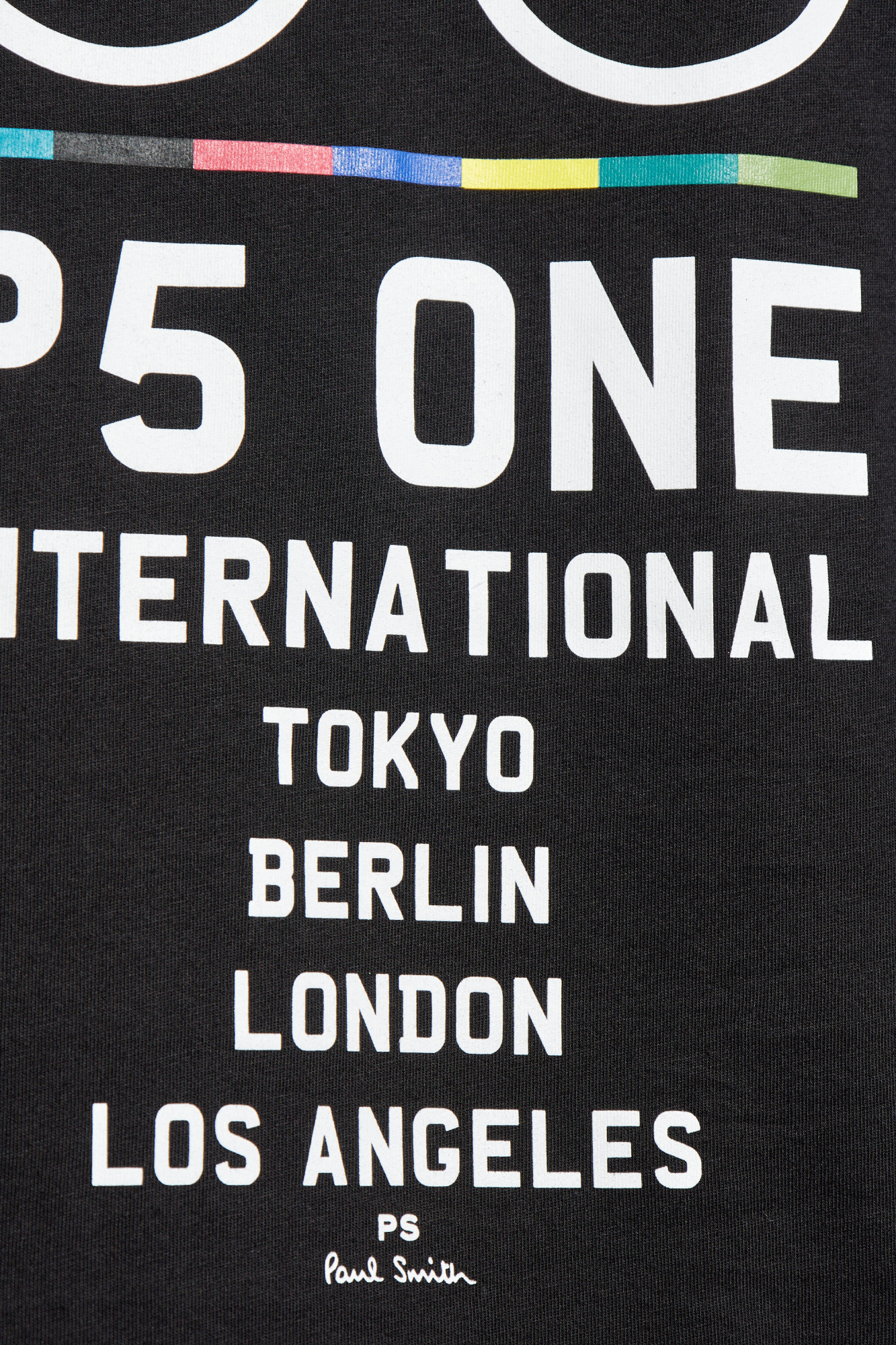PAUL SMITH SLOGAN-PRINT T-SHIRT