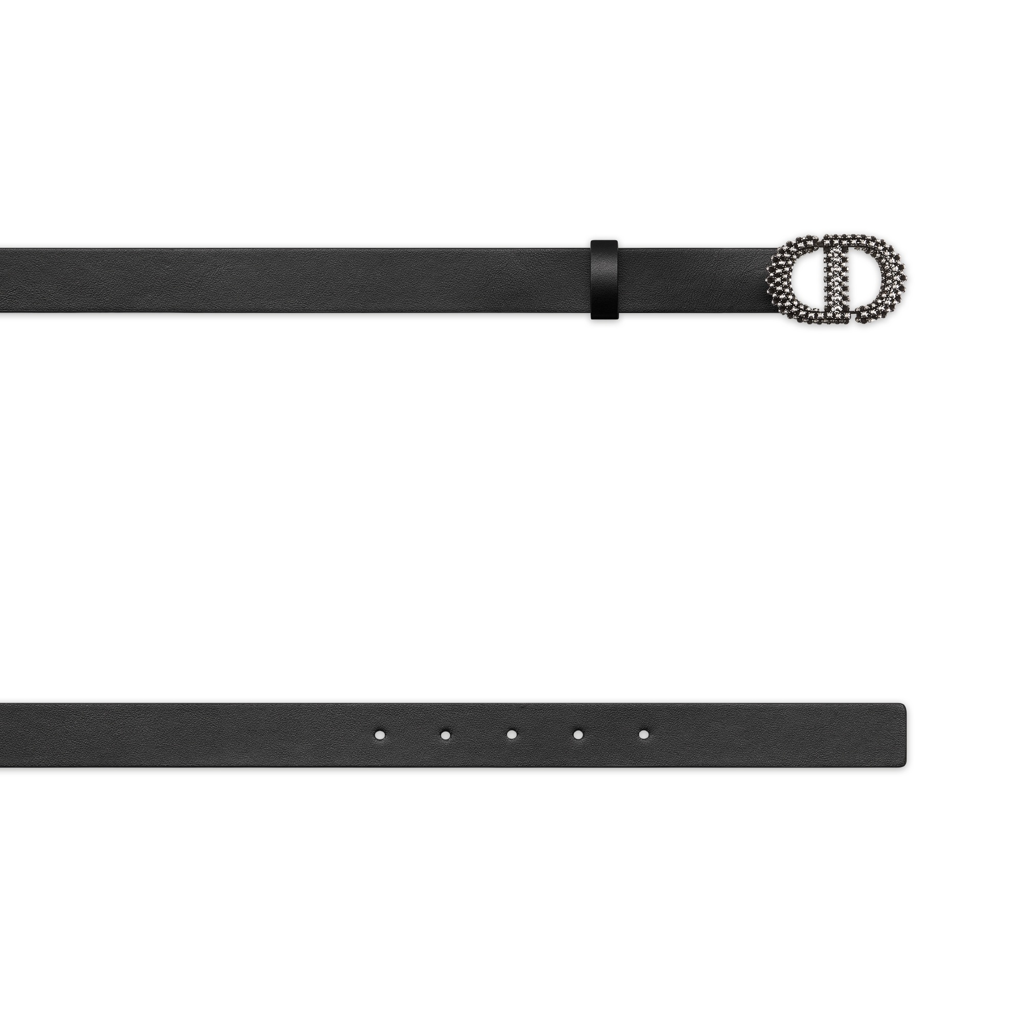 Dior Ceinture 30 Montaigne In Black