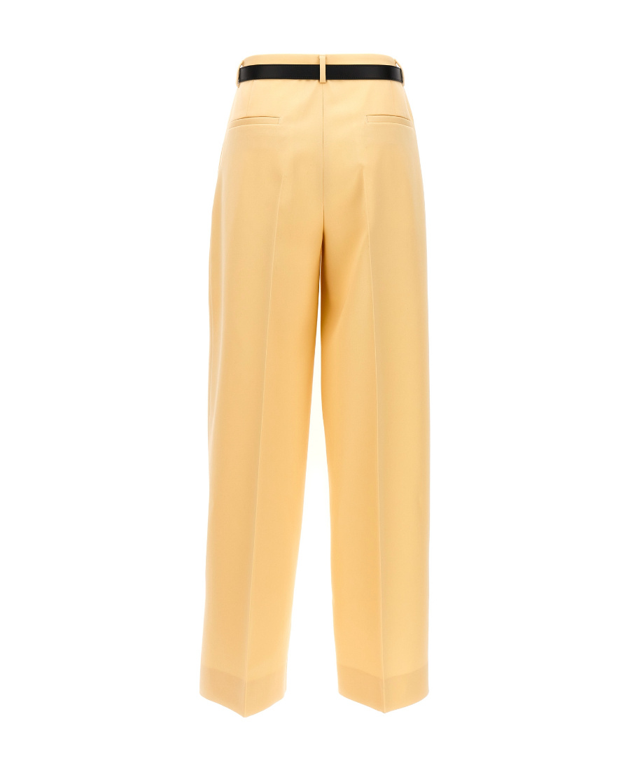 Jil Sander Wool Pants Pences In Nude