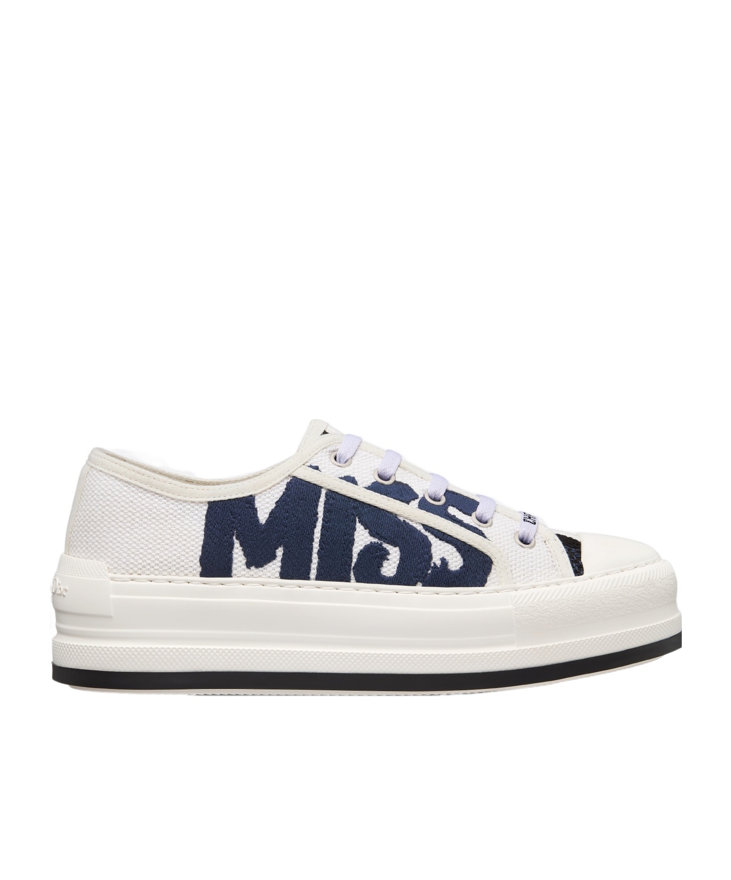Dior Christian Women Platform Sneakers "walk'n'" In White