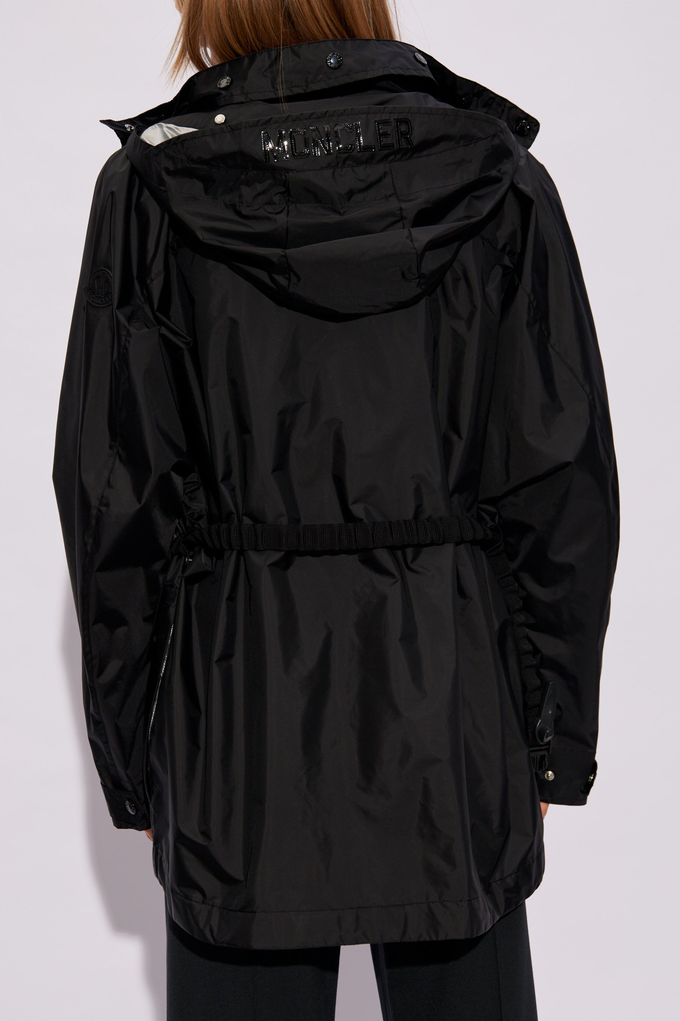 Moncler Celeno Zip-up Jacket In Black